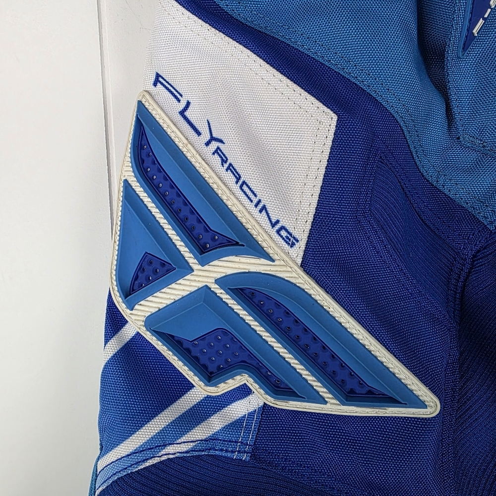 Fly Racing Pants F-16 Blue Size 18 - Picture 8 of 14